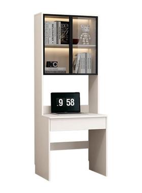 电脑桌小型实木办用公桌单一人儿童卧室轻奢77050家书桌书柜体60