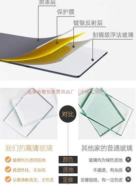 服装店试衣镜直播子镜显瘦显高身55090镜落地镜镜家用穿衣全身全