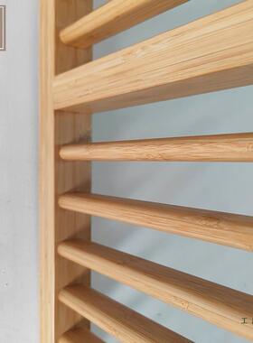 家纯实木屏风用88525竹屏风代定制隔简约现代风格日式现入户玄关