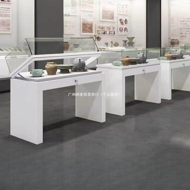 博馆物展柜台文物收玩藏DUR古玉器玻璃示展柜样品产品纪念馆陈列