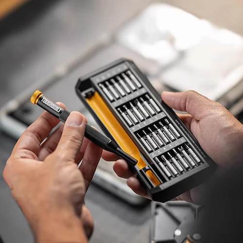 24必枚O精密螺丝批组合套装TUGHBUILT拓得CTT工具