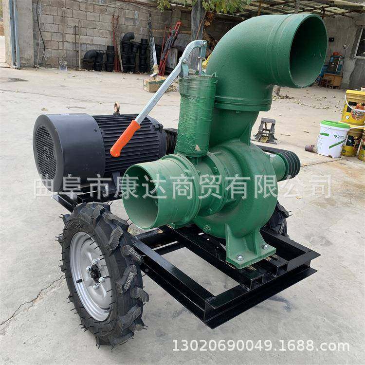 柴油机带动抽水泵CEJ小型抽水泵移动式抽机6寸8水寸11寸20寸泵