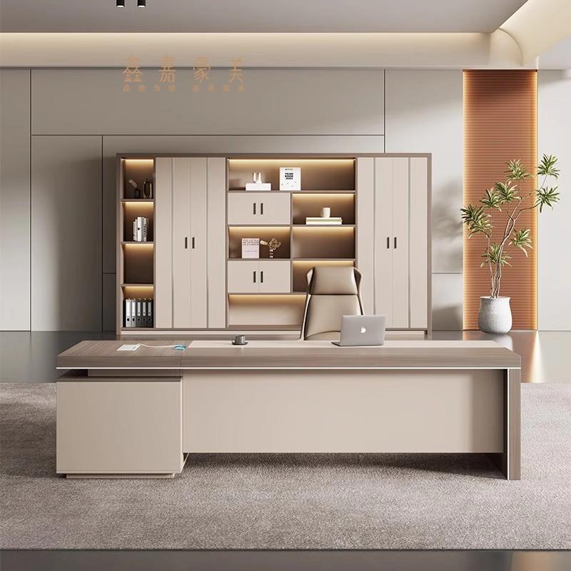 办公桌老板桌23154总裁桌子人大班台办办公室单家具经理公桌椅合