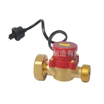 电子水水感流开关不锈AQF开钢增压泵挡板式水流关控水制泵应信号