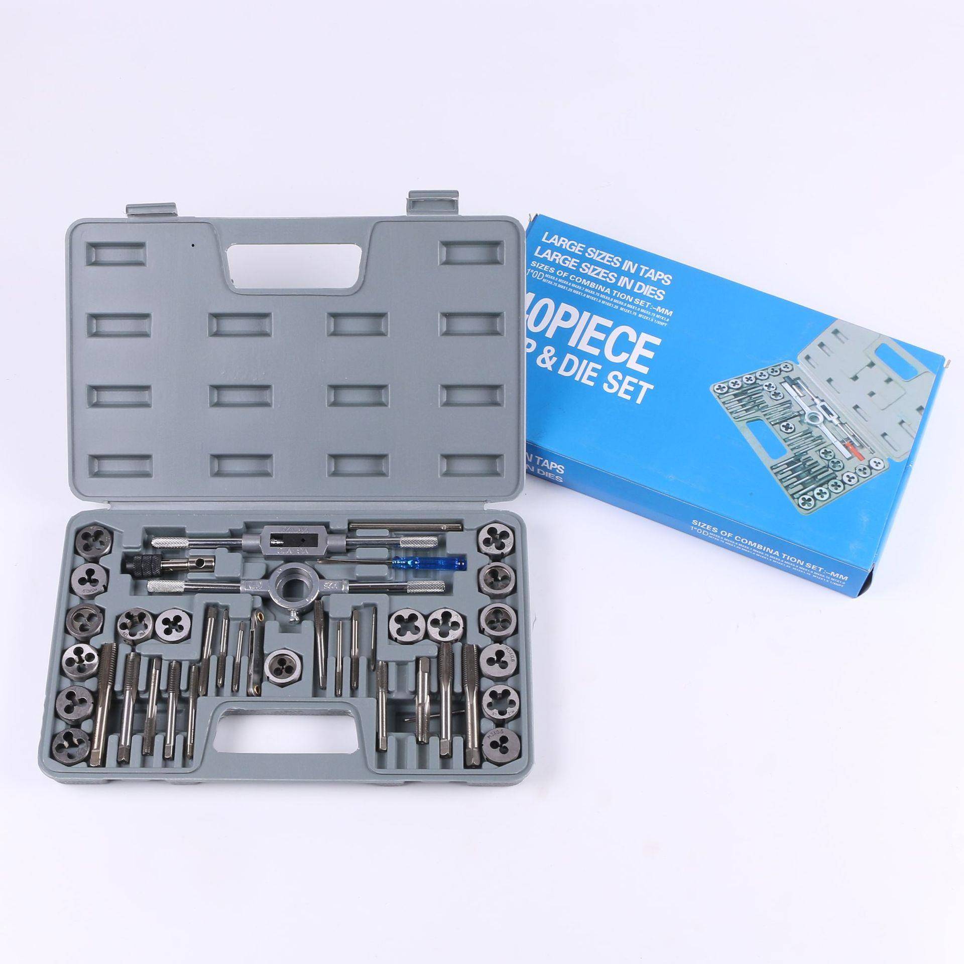 公制4丝锥板牙40套件丝锥板牙组套无品牌/丝攻套装0PC成4套丝锥板