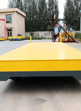 直供车间厂轨车区电动静音运车输平板车拖HVZ搬运道自动化地轨车