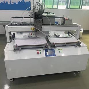 落地吹式 全542自动锁螺丝机双工位气吸附打丝机钣金螺机台稳定高