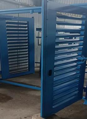 现货井防水密闭栏门煤矿45570设防水栅两用门栅栏门使用矿操备作