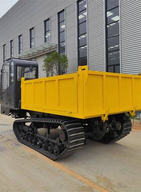 8自吨履带运输车翻多功能工IMQ程矿农田斗卸车全用地形车