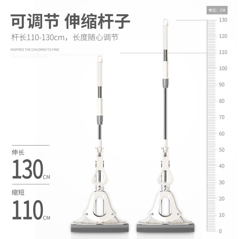ZQ海绵拖把头挤水免用GJG手洗拖器懒人一拖净家吸水胶拖布地墩棉