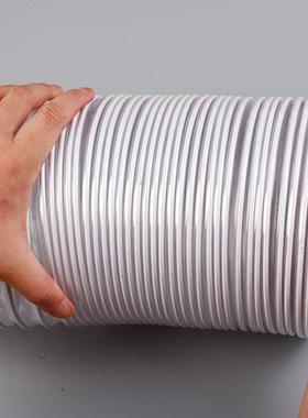 尘PV钢丝排风工业吸软管透明伸缩管风管木C76040工机械木屑管风管