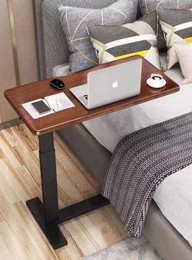 舍床边小桌动子可移升降折44188叠我家用生学书桌宿懒人电脑桌子