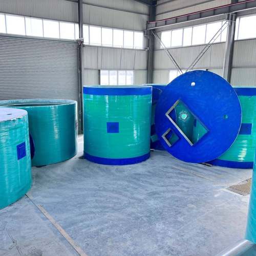 自树脂混凝HY202208土沉井泵站璃钢泵站玻聚合物混站凝土泵PLC动