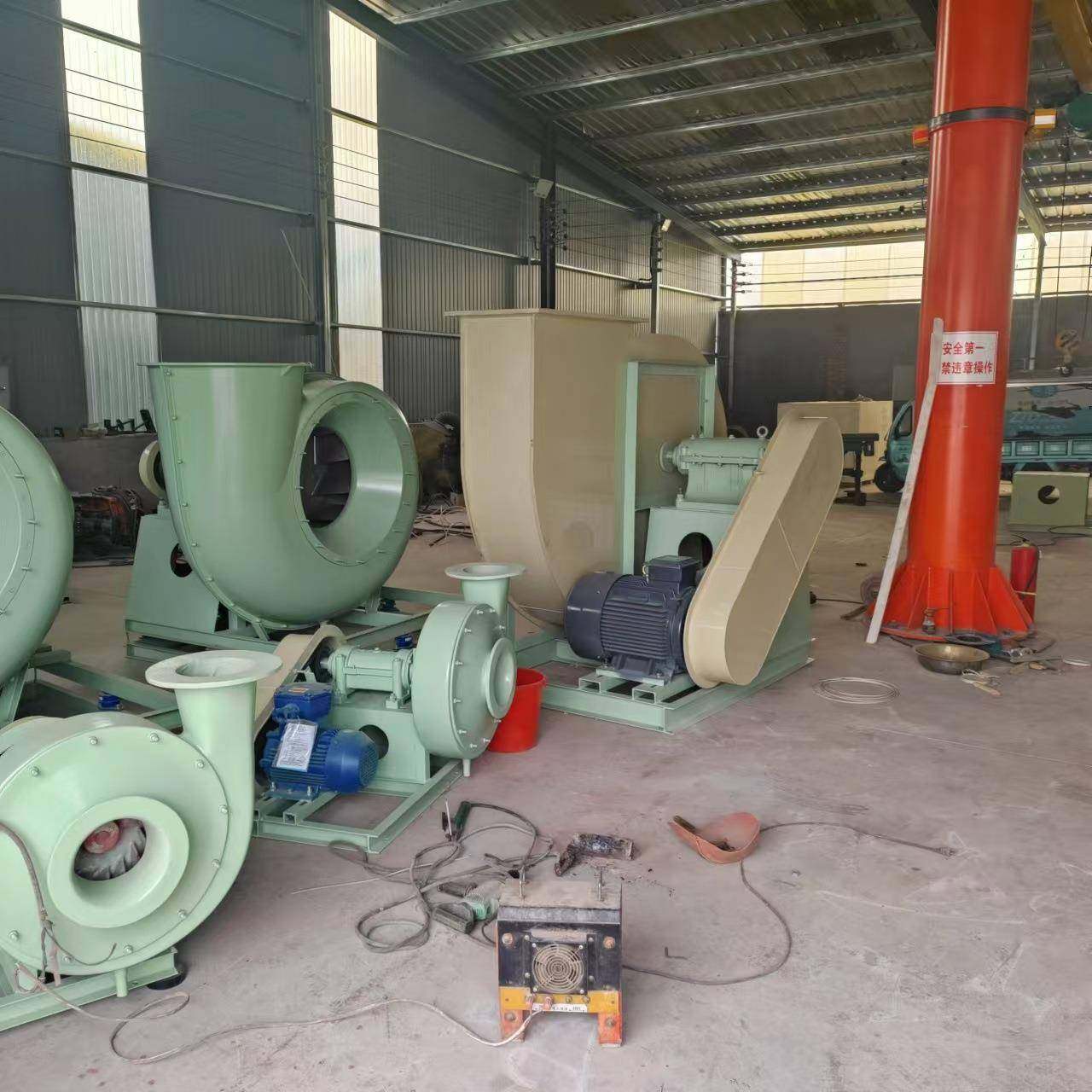 防腐风PH塑料风机4-机P72C心式防腐蚀耐酸碱实验室ZOU用离风机