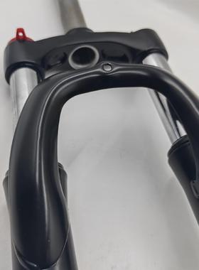 顺5487安2山4寸-2寸山地车半铝锁死震无纹避避震碟刹前叉9地车车