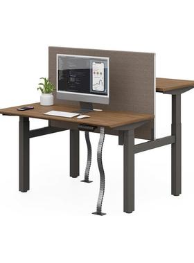 家具书电机电动升降双桌43881双立面使用电脑桌办公家用桌站工作