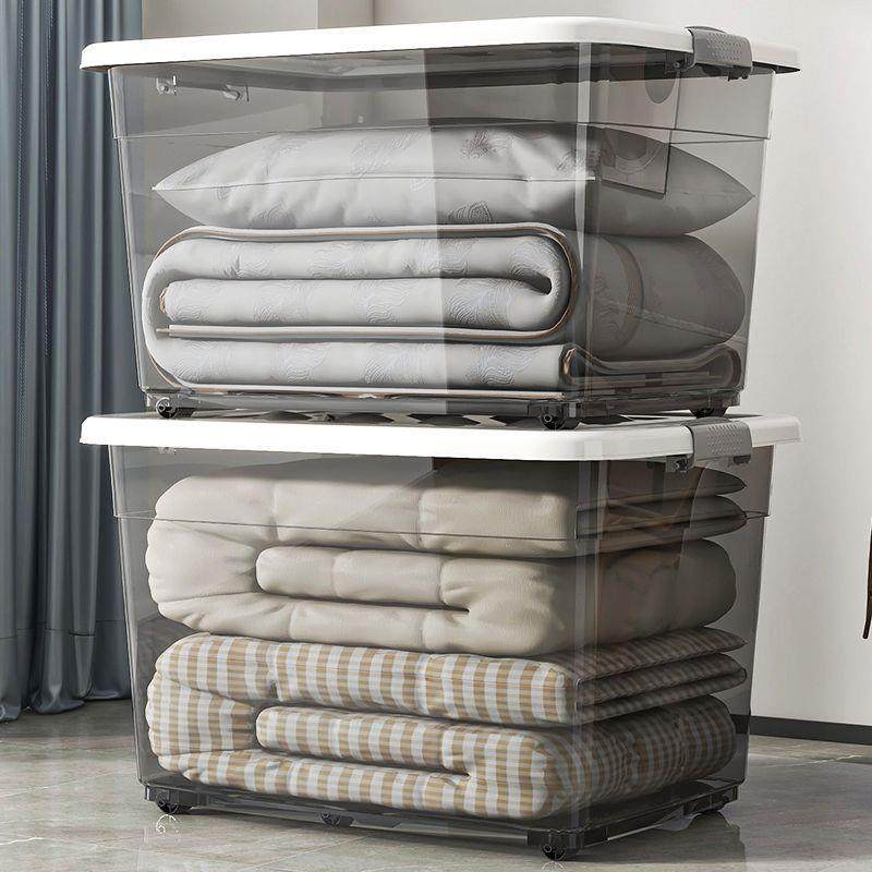 家居透明收纳箱箱塑料学生装整理箱宿舍无品牌/书储物纳衣服超大,收纳整理,收纳箱,淘宝优惠券,粉丝福利购,淘宝优惠卷