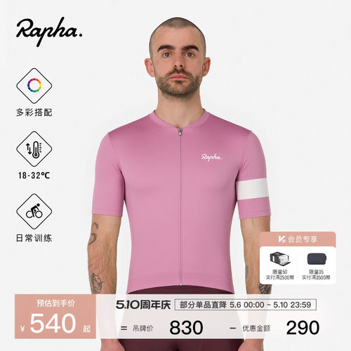 RaphaCore男款短袖骑行服