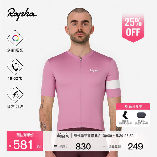 RaphaCore男款短袖骑行服