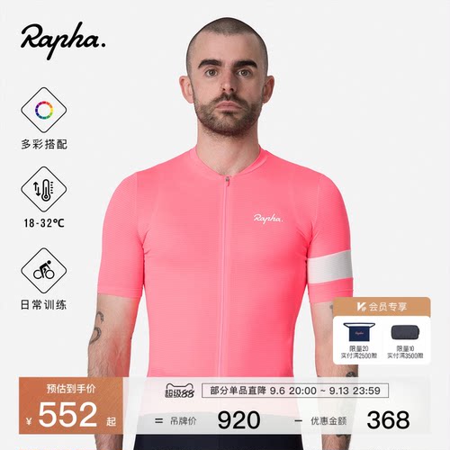 RaphaCore男款短袖骑行服