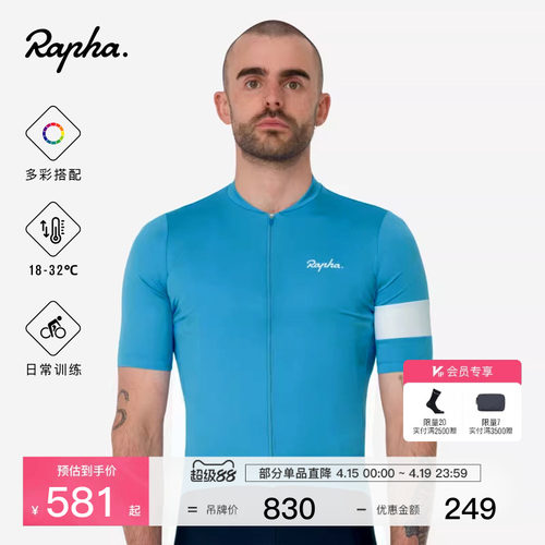 RaphaCore男款短袖骑行服