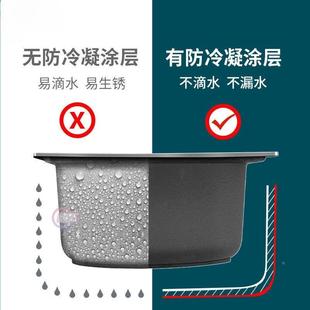 洗菜盆SUS304不锈钢水槽厨房水槽单槽家用加厚洗菜池水池洗碗盆