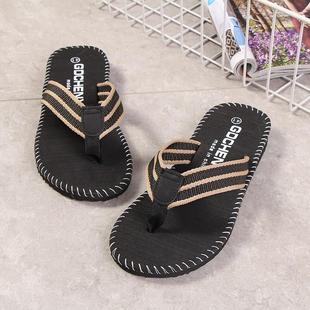 夏季 男士 沙滩室外休闲防滑男款 2020新品 韩版 潮流室内外人字拖鞋