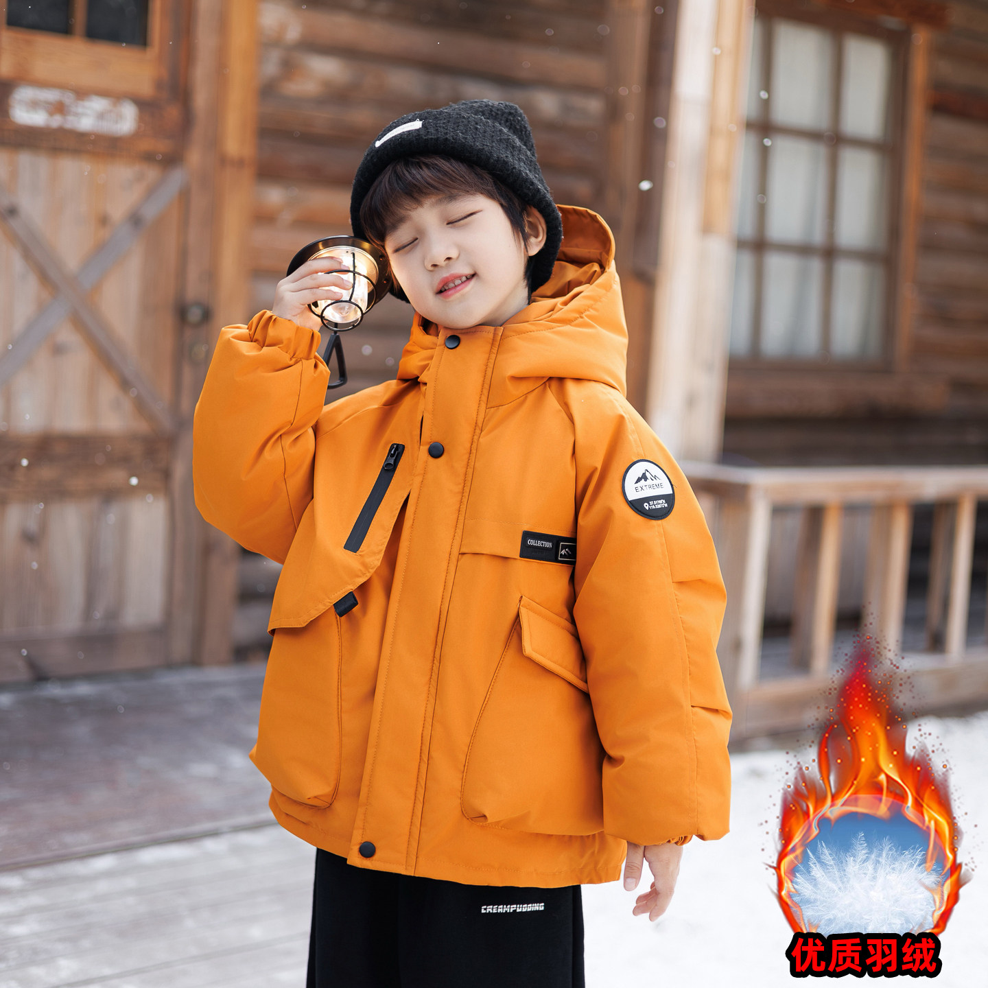 儿童羽绒服男童2025新款冬季保暖白鸭绒外套宝宝冬装棉服男孩上衣,童装/婴儿装/亲子装,羽绒服,淘宝优惠券,粉丝福利购,淘宝优惠卷