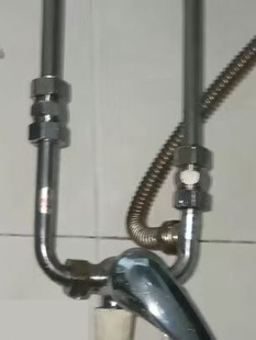 304不锈钢通用4分对接储水式 电热水器混水阀延长管加长管直管边管