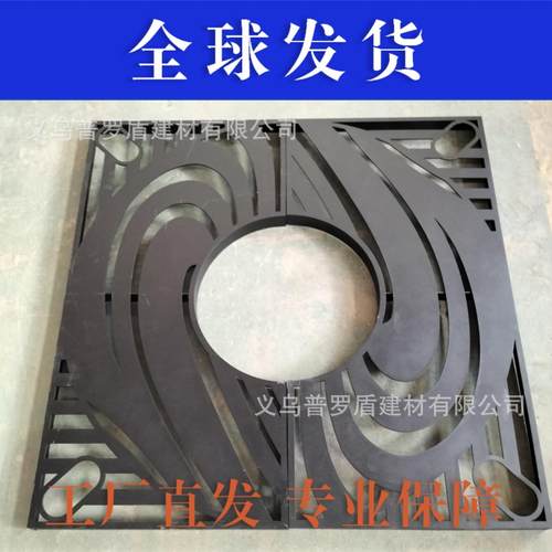 耐候做锈不锈钢树篦子圆形树池篦子 切割市政树围子树池盖板