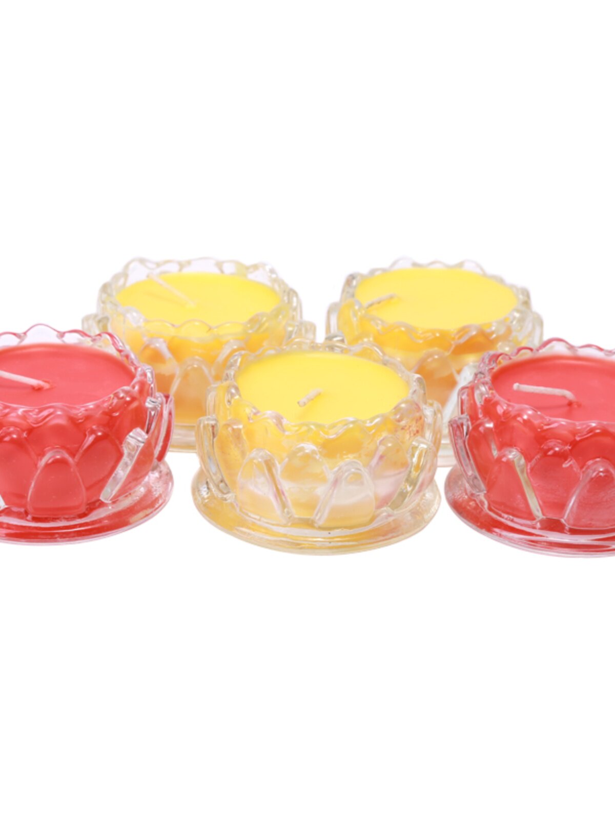 平底莲花灯供佛灯家用祈祷灯玻璃佛前8小时酥油灯苏油灯佛供灯佛