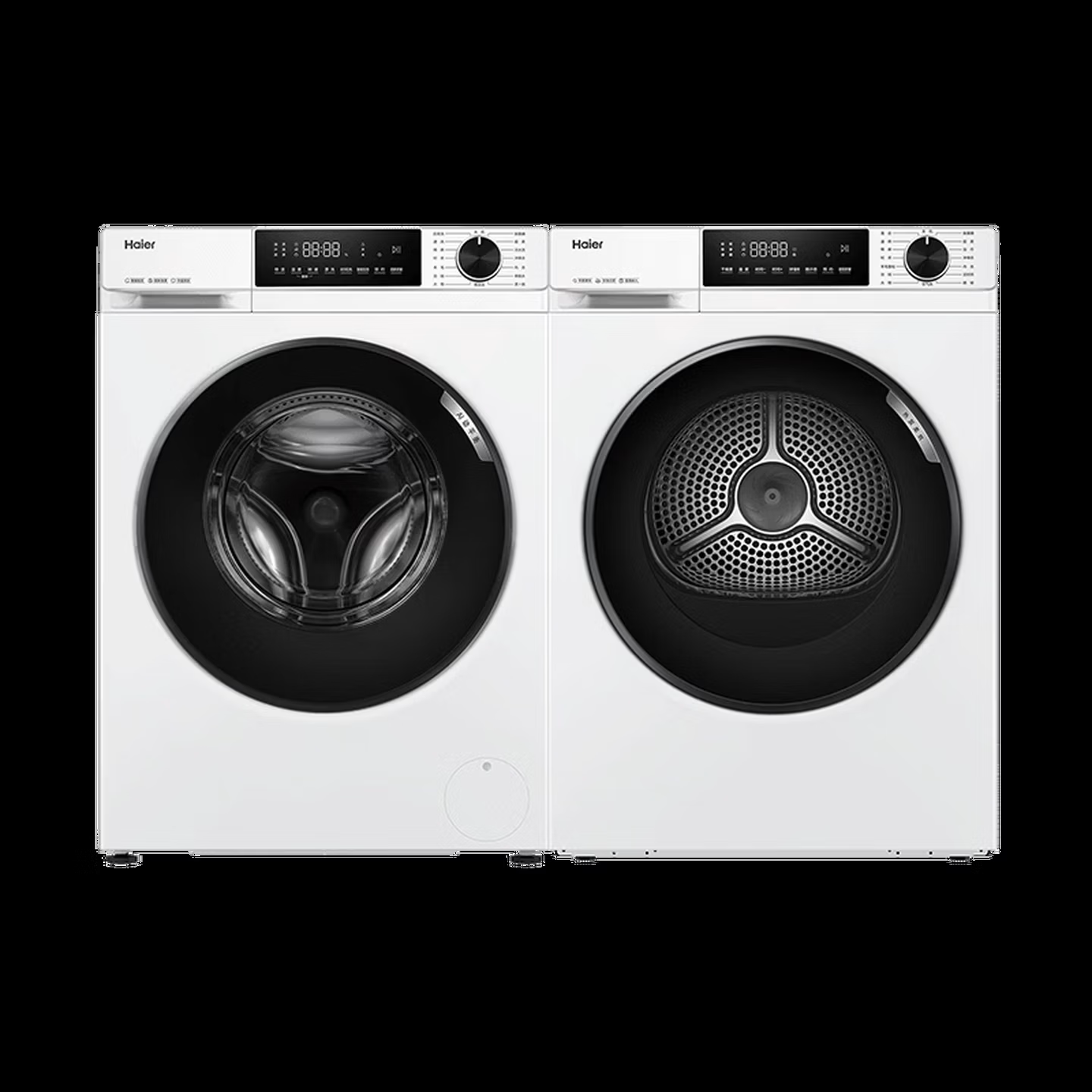 Haier/海尔XQG100-D519W+GA100-519W初色智能投放洗烘套装10公斤
