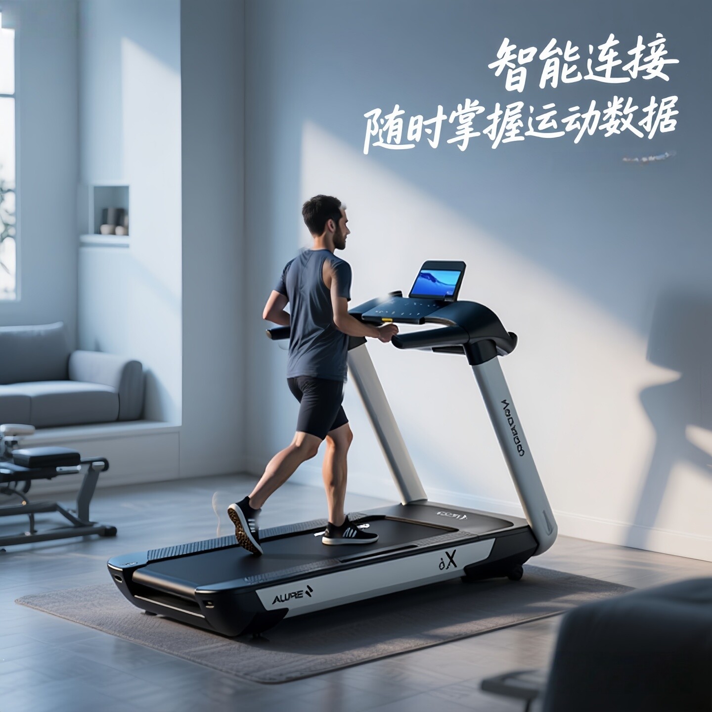 舒华X6跑步机2026新款智能操作手机APP连接数据记录静音电动家用