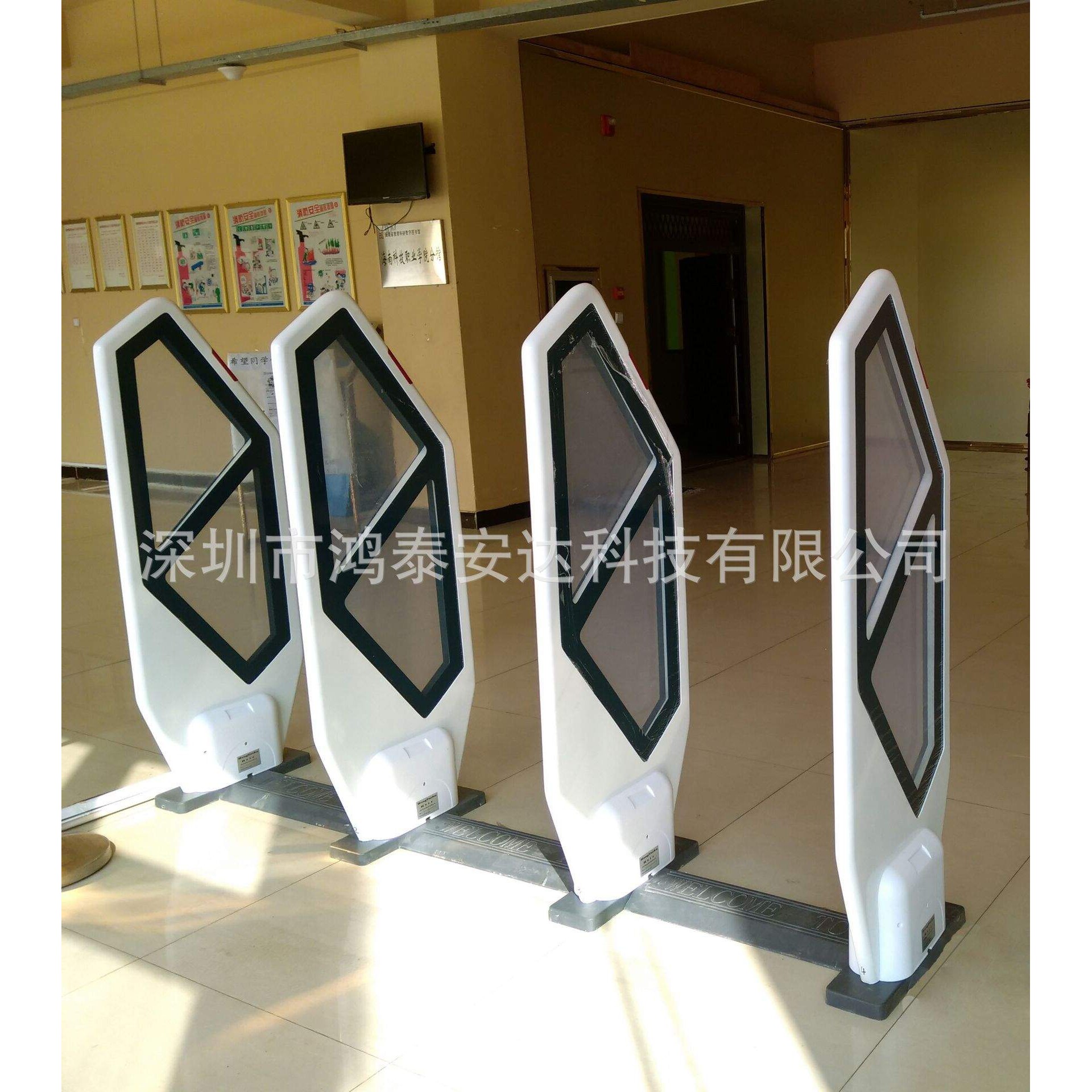 鸿泰安HTA-EM-04D图书馆防盗仪磁条书店防盗门学校阅览室防盗器