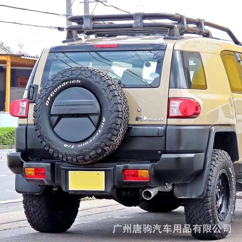 适用于丰田FJ酷路泽备胎罩后备箱备胎盖板备胎保护罩装饰备胎壳盖