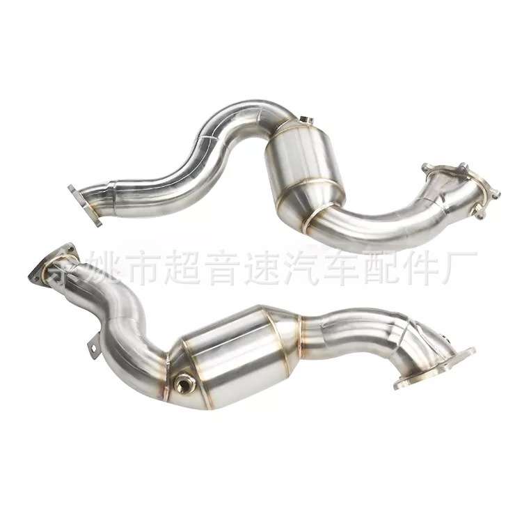 汽车排气管改装海外仓代发适用AudiS6S7RS6RS7不锈钢进气歧管