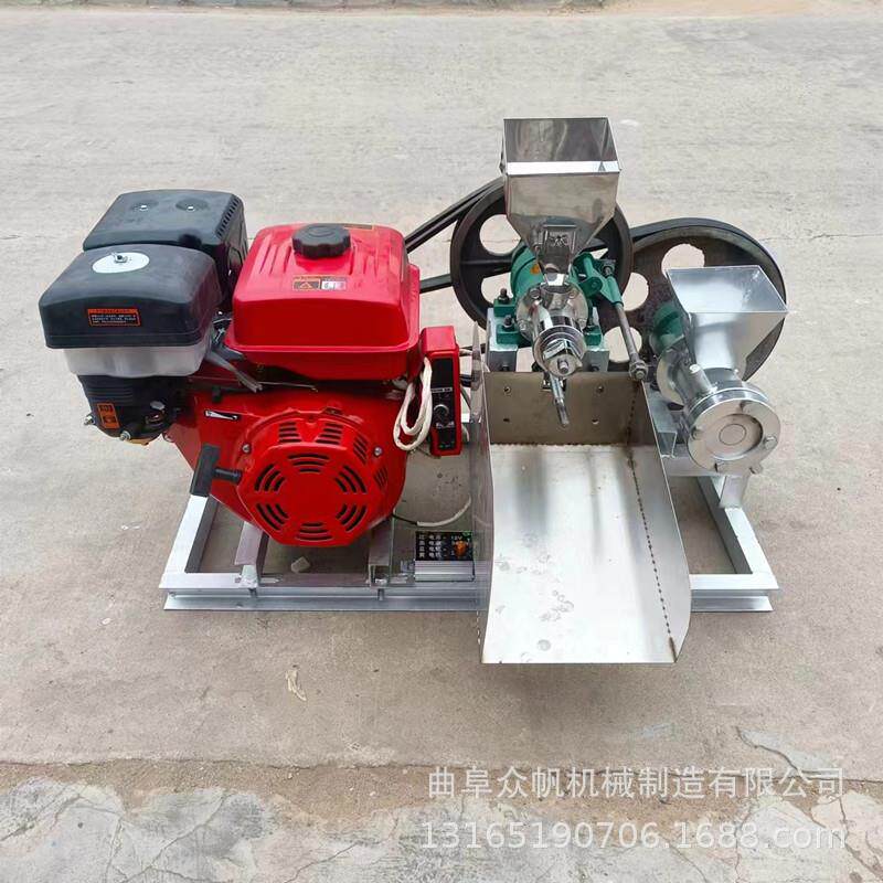 多功能五谷杂粮膨化机空心棒小型家用汽油摆摊商用爆米花机家用