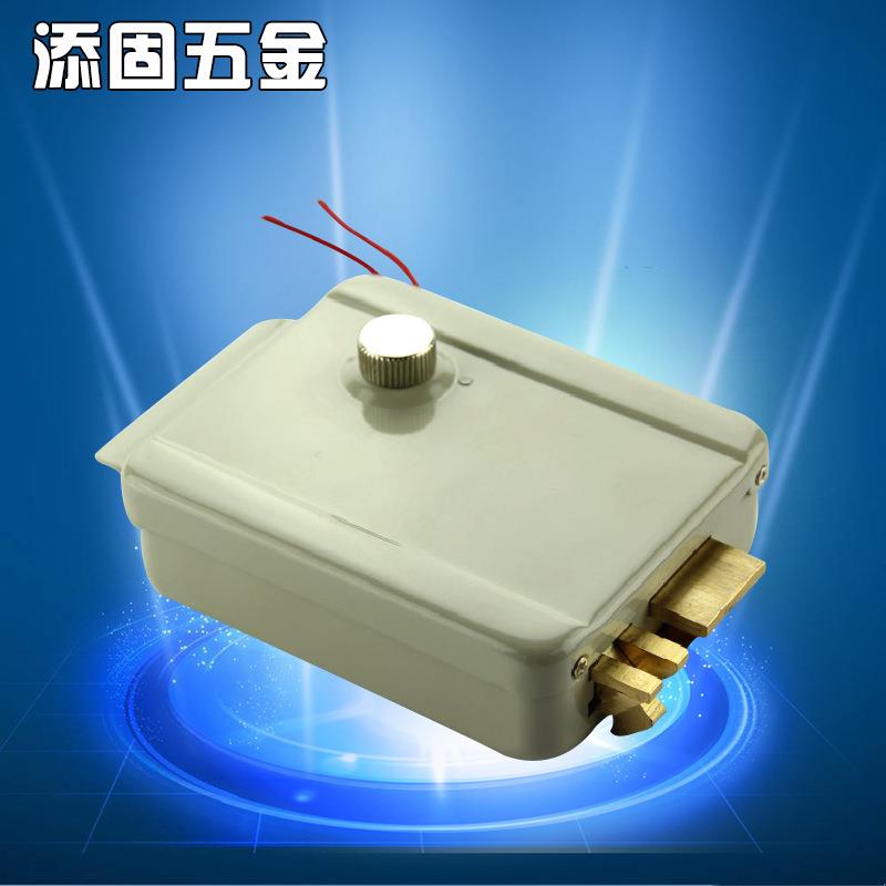 喷粉电控锁遥控门锁1073外装门防盗电控锁门禁刷卡锁楼宇对讲锁