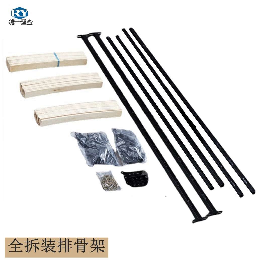 拆卸排骨架榻榻米龙骨架卧室双人单人床架1.8米可拆装钢木排骨架