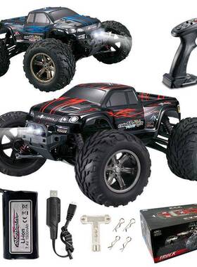 欣乐鸿X91151:12遥控车四驱越野大脚车儿童竞速玩具车模型