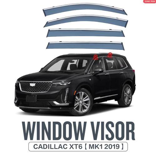 适用于2019至今凯迪拉克XT6晴雨挡雨板CadillacXT6Windowvisor