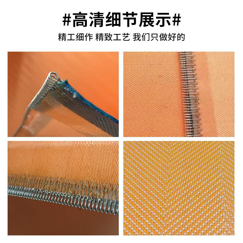 真空过滤机脱硫滤布电厂石膏脱硫矿烘干环形网带干湿分离滤网带式