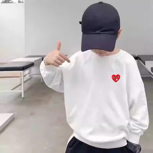 童装 男童中大长袖 上衣 PLAY儿童运动卫衣2025春秋季 官方旗舰店正品