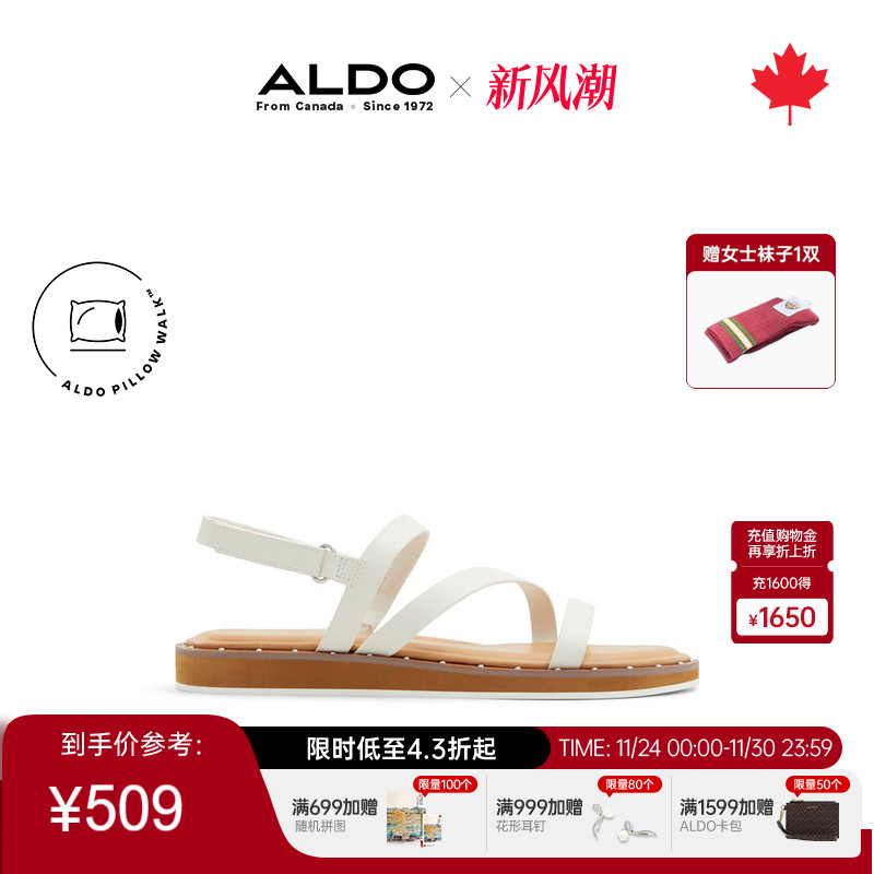 ALDO女士罗马凉鞋平底休闲时尚