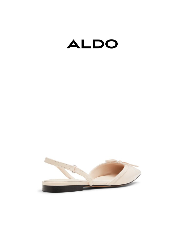 ALDO 뒷빈 샌들 2024 신상 우아한 기질 플랫 힐 리본 여성 발레 ASKS24B36