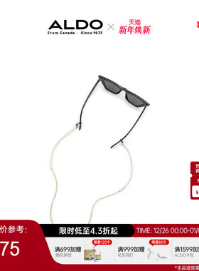 ALDO女士太阳墨眼镜链金属复古时尚AAIF24A72