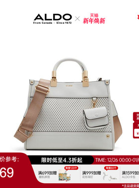ALDO女士手提包时尚通勤复古感大容量斜挎精致简约质感AHCS24A73