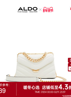 ALDO女斜挎包都市丽人大气质感链条小香风小包轻奢气质AHCS24A46