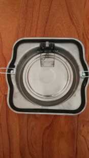 速发160型钢开式油烟机止回阀逆烟宝厨房烟道止回阀不锈全防火止