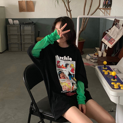 速发泫内风长袖网衫雅搭打底纱T恤夏超仙防晒衣罩衫薄款